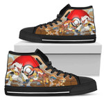 Infernape Sneakers Pokemon High Top Shoes For Fan High Top Shoes  men and women size  US