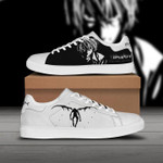 Ryuk And Ryuzaki Death Note Low top Leather Skate Shoes, Tennis Shoes, Fashion Sneakers  men and women size  US