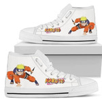 Anime Naruto Sneakers High Top Shoes Fan High Top Shoes  men and women size  US