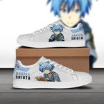 Nagisa Shiota Assassination Classroom Low top Leather Skate Shoes, Tennis Shoes, Fashion Sneakers  men and women size  US