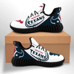 Houston Texans NFL teams football big logo Shoes black shoes 2 Fan Gift Idea Running Walking Shoes Reze Sneakers men women size US