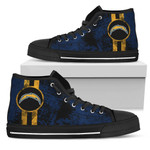 Los Angeles Chargers NFL Custom Canvas High Top Shoes men and women size US