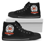I Will Not Keep Calm Amazing Sporty Cincinnati Bengals NFL Custom Canvas High Top Shoes men and women size US