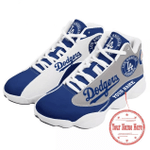 Custom name Los Angeles Dodgers MLB  team big logo sneaker 39 gift For Lover Jd13 Shoes men women size US