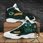 Custom name Green Bay Packers NFL teams football big logo sneaker 28 gift For Lover Jd13 Shoes men women size US