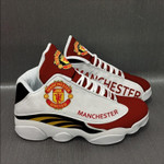 Manchester United Football sneaker 34 gift For Lover Jd13 Shoes men women size US