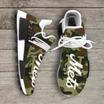 Camo Camouflage New York Mets MLB Sport Teams NMD Human Race Shoes Running Sneakers Nmd Sneakers men women size US
