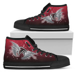 Angel Wings Atlanta Falcons NFL Custom Canvas High Top Shoes men and women size US