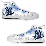 New York Yankees MLB Baseball 21 Custom Canvas High Top Shoes men and women size US