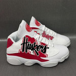 Nebraska Cornhuskers football NCAAF football team big logo sneaker 36 gift For Lover Jd13 Shoes men women size US