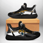 Jacksonville Jaguars NFL teams football big logo 2 Shoes black shoes Fan Gift Idea Running Walking Shoes Reze Sneakers men women size US