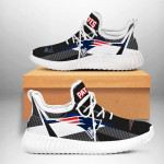 New England Patriots NFL teams football big logo Shoes white 15 shoes Fan Gift Idea Running Walking Shoes Reze Sneakers men women size US