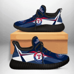 Texas Rangers mlb  teams football big logo Shoes black shoes 11 Fan Gift Idea Running Walking Shoes Reze Sneakers men women size US