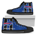 Steaky Trending Fashion Sporty Buffalo Bills NFL Custom Canvas High Top Shoes men and women size US