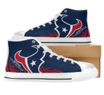 Houston Texans NFL Football 17 Custom Canvas High Top Shoes men and women size US