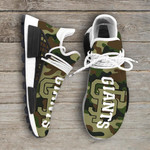 Camo Camouflage San Francisco Giants MLB Sport Teams NMD Human Race Shoes Running Sneakers Nmd Sneakers men women size US