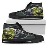 Turtle New York Jets Ninja NFL Custom Canvas High Top Shoes men and women size US