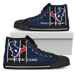Houston Texans NFL Custom Canvas High Top Shoes men and women size US