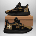 New Orleans Saints NFL teams football big logo 5 Shoes black shoes Fan Gift Idea Running Walking Shoes Reze Sneakers men women size US