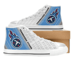 Tennessee Titans NFL Football 2 Custom Canvas High Top Shoes men and women size US
