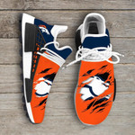 Denver Broncos NFL Sport Teams Nmd Human Race Shoes Running Sneakers Nmd Sneakers men women size US