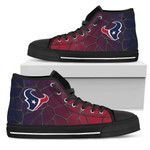 Houston Texans NFL Football 19 Custom Canvas High Top Shoes men and women size US