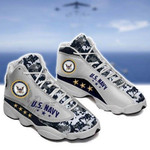 Us Navy camo sneaker 32 gift For Lover Jd13 Shoes men women size US