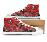 Tampa Bay Buccaneers NFL 4 Custom Canvas High Top Shoes men and women size US