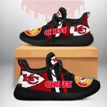Kansas City Chiefs NFL teams football big logo 2 Shoes black shoes Fan Gift Idea Running Walking Shoes Reze Sneakers men women size US
