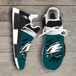 Philadelphia Eagles NFL Sport Teams Nmd Human Race Shoes Running Sneakers Nmd Sneakers men women size US