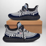 New England Patriots NFL teams football big logo Shoes Fan Gift Idea Running Walking Shoes Reze Sneakers men women size US