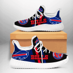 NFL Buffalo Bills teams football big logo Shoes white 7 shoes Fan Gift Idea Running Walking Shoes Reze Sneakers men women size US