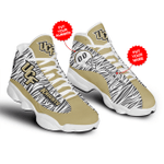 Custom name UCF Knights football NCAAF Teams football sneaker 34 gift For Lover Jd13 Shoes men women size US