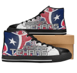 Houston Texans NFL Football 3 Custom Canvas High Top Shoes men and women size US