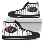 Houston Texans NFL Football 20 Custom Canvas High Top Shoes men and women size US