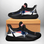 New England Patriots NFL teams football big logo mandala Shoes Black 15 shoes Fan Gift Idea Running Walking Shoes Reze Sneakers men women size US