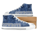 Dallas Cowboys NFL Football 7 Custom Canvas High Top Shoes men and women size US