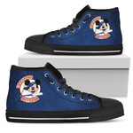 New York Mets Mickey Mouse MLB Custom Canvas High Top Shoes men and women size US