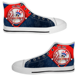 New York Yankees MLB Baseball 14 Custom Canvas High Top Shoes men and women size US