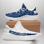 Dallas Cowboys NFL YEEZY Sport Teams Top Branding Trends Custom Perfect gift for fans Shoes Yeezy v2 Sneakers men women size US 1