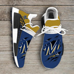 Milwaukee Brewers MLB Sport Teams NMD Human Race Shoes Running Sneakers Nmd Sneakers men women size US