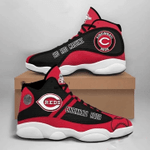 Mlb Cincinnati Reds football teams big logo sneaker 34 gift For Lover Jd13 Shoes men women size US