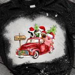 Christmas Bleached 2D T-shirt 092