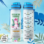Unicorn Personalized HTR2909011 Water Tracker Bottle