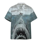 Getjaka 3D Let Shark Kiss You Custom Short Sleeve Shirt