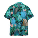 Getjaka 3D Dolphins Hawaii Shirt