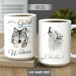 Wolf Personalized DNR0912021 Full Color Ceramic Mug