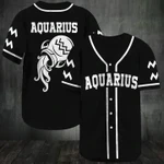 Awesome zodiac - Aquarius Baseball Jersey 212