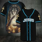 Miraculous lion with a shining cross Baseball Jersey 137