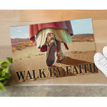 Jesus Walk By Faith Doormat
